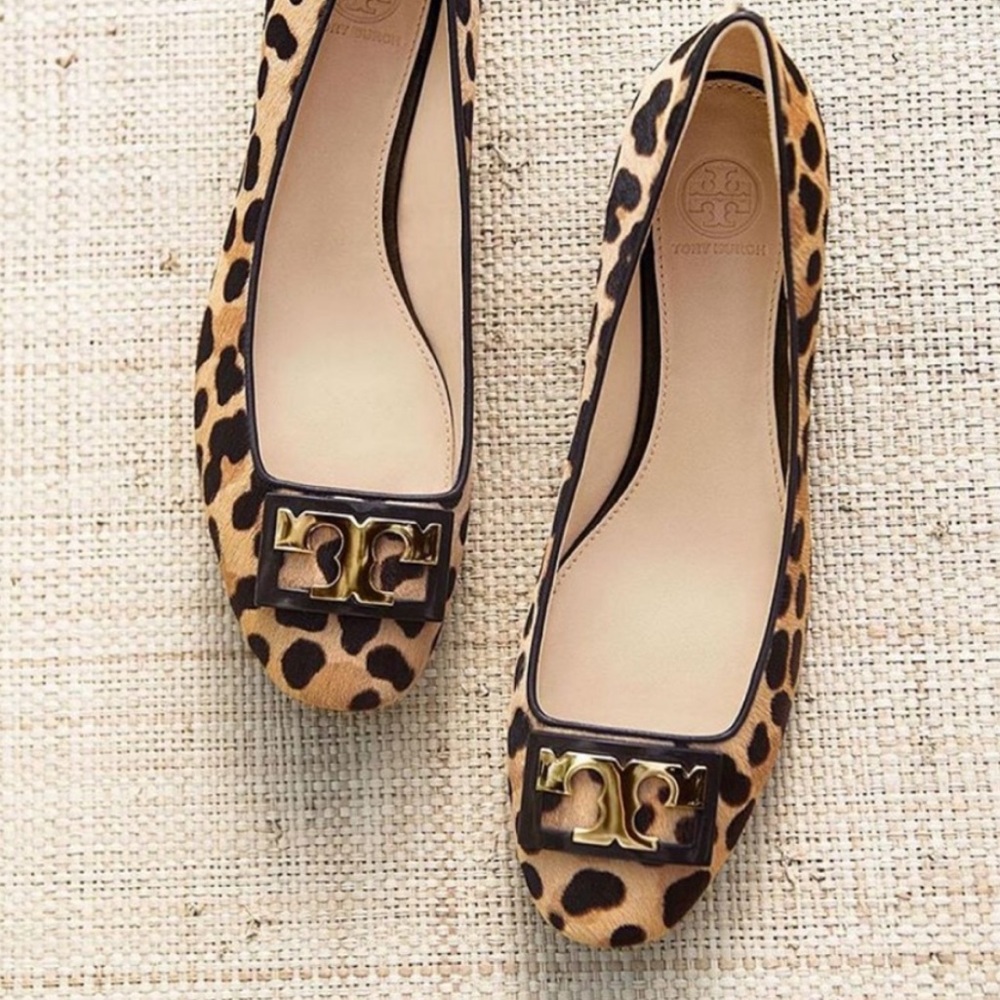 Tory Burch Leopard Calf Hair GiGi